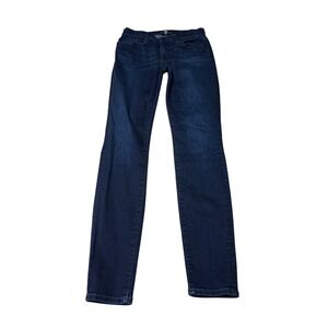 7 For All Mankind Gwenevere‎ Dark Wash Skinny Jeans Size 26X29